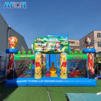Buy cheap Commercial pvc inflatable bouncy castle fun city jumping bounce house inflatable product