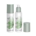 Beauty Custom Single Wall Green Cosmetic Serum Lotion Bottle 120ml With