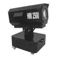 Buy cheap Professional Moving Head Searchlight , Sky Rose Searchlight HMI 2500 Watt product