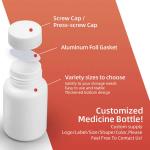 120ml Pharmaceutical HDPE Medicine Bottle