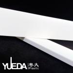 Eco Friendly Plastic Extrusion Profiles Fluted White Pvc Profiles For Sealing
