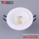 Recessed Super Slim Bezels Anti Glare Downlights IP20 For Office