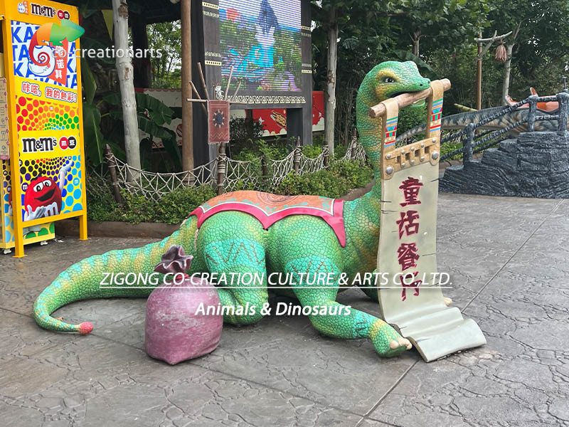 High Durable Animatronic Dinosaur Fiberglass