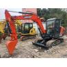 Buy cheap Mini crawler hydraulic excavator Doosan 55 small digger used machinery second hand compact excavator mini digger price from wholesalers