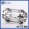 Buy cheap Food Grade Stainless Steel 304 316L Sanitary Tri Clamp Sight Glass Pipe Fitting Tubular Sight Glass from wholesalers