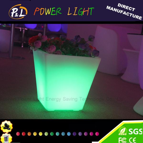 Buy cheap Wedding Event LED Furniture Decoration Color Changing LED Pot from wholesalers
