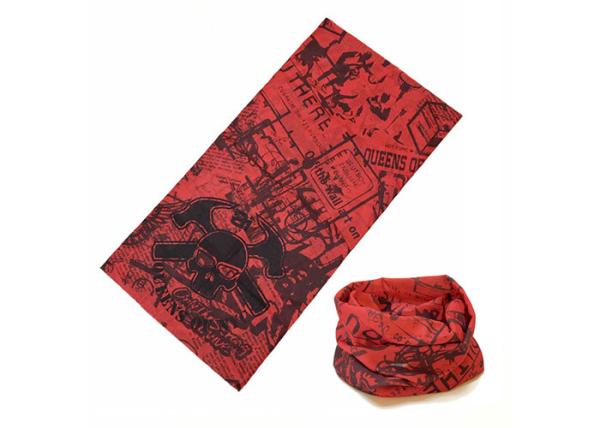 Buy cheap 25*50cm 100% Polyester Multifunctional Custom Tube Bandanas from wholesalers