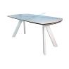 Buy cheap Luxury Contemporary Dining Table Heavy Duty Steel Legs With Chinese Ceramic from wholesalers