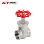 Investment Casting Stainless Steel Screwed Gate Valves Customization and