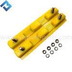 350*135 polyurethane track pads 2102699 for milling machine