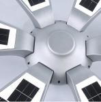Die Casting Aluminum LED Outdoor Garden Solar Light All In One Street Light 48W
