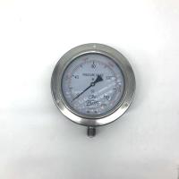 Buy cheap 0 To 1600Bar Stainless Steel Liquid Filled Pressure Gauge Shockproof Silicone product