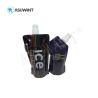 Buy cheap Smell Proof Liquid Spout Bags Black Color Custom Printing Durable Eco - Friendly from wholesalers