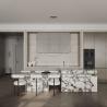 Buy cheap Custom Modern Furniture Kitchen Dining Room Cabinet Wood Veneer Door Panel Kitchen Wall Cabinet from wholesalers