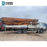 Used Concrete Pump Truck Mounted Pump with 4500 1350mm Wheelbase in Good
