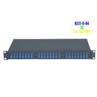 Buy cheap Optic Cable 24 Port Patch Panel Rack Mount Network Computer Room Support product
