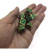 Buy cheap Portable Pink Metal Dice Set Gilt Green Practical Metal Polishing Tabletop Odorless from wholesalers