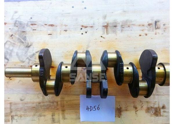 Buy cheap 4D56 Engine Crankshaft , forged steel crankshaft for Mitsubishi diesel engine parts from wholesalers