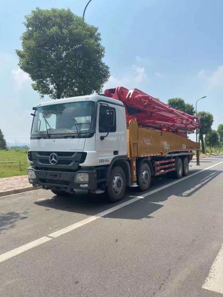 13860*2550*4000 mm Used Cocrete Pump on Mercedes Benz Chassis 2011 Sy 52 Meter