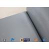 Buy cheap Waterproof Fire Resistant 300g Gray PVC Coated Heat Resistant Fiberglass Fabric from wholesalers