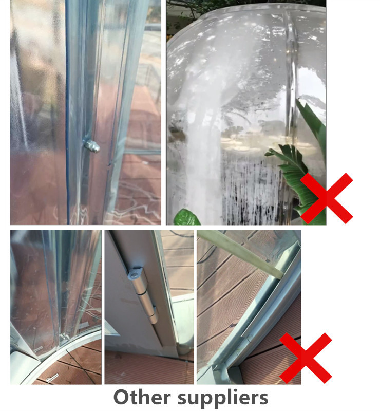 Outdoor Anti Fog Dome Large Aluminum Profiles Explosion Proof