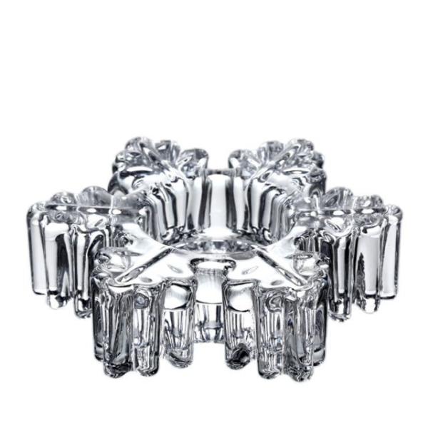 Buy cheap Clear Tea Light Candle Holder Lead Free Crystal Glass Creative Party Celebration Decoration from wholesalers