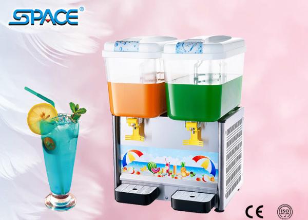 Buy cheap Restaurant Juice Machine Double Dispenser , Cold Fruit Beverage Dispenser Machine from wholesalers