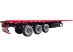 20 / 40 FT Cargo Flatbed Container Semi Trailer Truck Container Transport