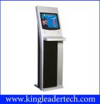 19Inch SAW Touch Screen Free Standing Kiosk Stand For Coffee Bar