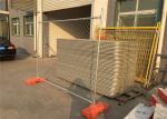 2100mm*2400mm temporary fence panels hot dipped galvanized 42 microns hdg NZS375