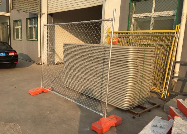 2100mm*2400mm temporary fence panels hot dipped galvanized 42 microns hdg NZS375