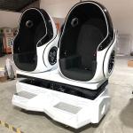 2022 Simulator virtual reality 9d vr egg cinema with 2 players for shopping mall