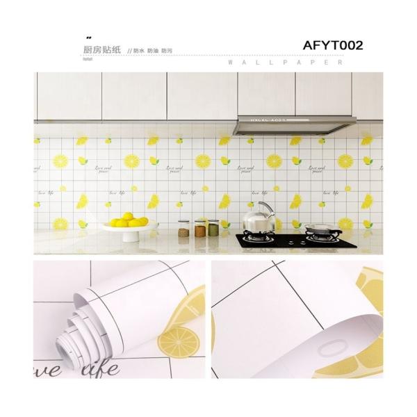 Buy cheap Entertainment Kitchen Wallpaper Waterproof PVC Ceramic Tile Wall Stickers Back Splash for Easy Self-Adhesive Installation from wholesalers