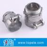 Buy cheap Zinc Die-cast Flexible Conduit And Fittings Flexible Metal Straight Squeeze Connector from wholesalers