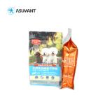 Zipper Top Pet Food Bag Stand Up Zipper Laminated Material Plastic Customized
