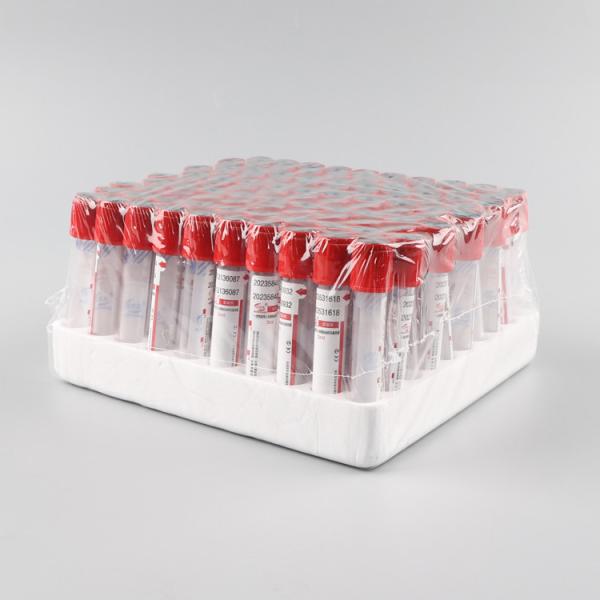 Buy cheap Red Top Vacuum Blood Collection Tube Micro Disposable Serum Clot Activator from wholesalers