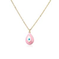 Buy cheap Turkish 14k Gold Necklace Jewelry Evil Eye Bead Pendant Necklace product