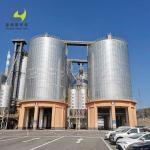 Spiral Steel Cement Storage Silo 10-10000 Tons Capacity Ground Installation