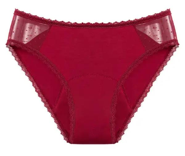Reusable Heavy Female Period Panties Underwear Set Mesh Lace Menstrual Cycle