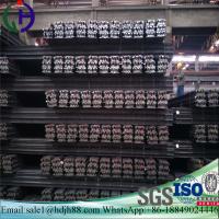 Buy cheap Construction Materials Light Steel Rail 92mm Botton Width For Temporary product