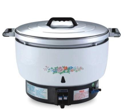 Non Stick Kitchen Cooking Equipment Commercial Gas Rice Cooker 7L 10L 15L 23L