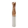 Buy cheap HRC55 Carbide Flat End Mill Copper Coated 2mm Square Milling Cutter from wholesalers