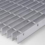 Pressure Welded Steel Grating Cover Carbon Steel Q235 Zinc 100mm