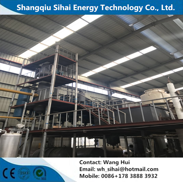 High Yield LCO to Diesel Distillation Plant 150sqm Installation Area and Large Output