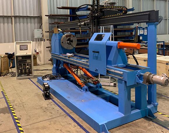 Buy cheap 500A 950mm 0.6MPa Rotate Welding System For Hydraulic Cylinder from wholesalers
