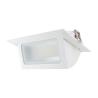 Buy cheap 225mm 10 Inch Indoor Aluminum Square Rectangular Led Downlights For Hotel from wholesalers