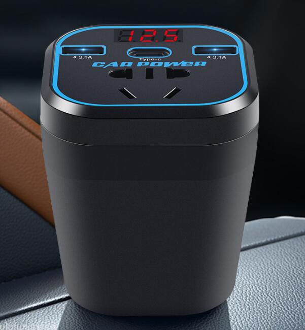 Car Power Inverter Pure Shine Car Inverters Converters 12V 24V To 110V 220V Power Inverter Dc 12V To Ac 220V For Car Cupholder