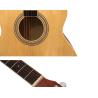 Buy cheap Music musical instruments wholesale China wooden 39" classical guitars kit(AC851) Weifang Rebon 00045 all Solid acoustic from wholesalers