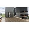 Buy cheap 5.5mm Stone Plastic Composite Flooring Ultra Slim Fire Retardant Chablis Hickory GKBM DG-W50013B from wholesalers
