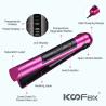 Buy cheap Frizzproof Ceramic Flat Iron Hair Straightener , Hotel 25W Straightener Curler 2 In 1 from wholesalers